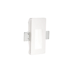 V�gindbygningslampe WALKY-2 overmalbar IP20, hvid