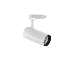 3-faset spot FOX 8W SMALL / ON-OFF 830 justerbar, on/off IP20, hvid mat 