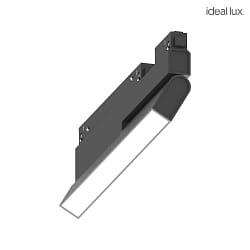 linert lampe EGO FLEXIBLE WIDE LED on/off IP20, sort 7W 820lm 3000K 110 110 CRI >90 28.3cm