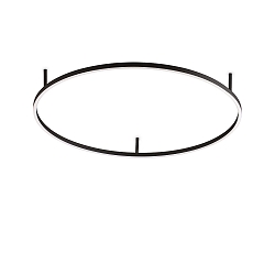 Loftlampe ORACLE SLIM 90 rund IP20, sort