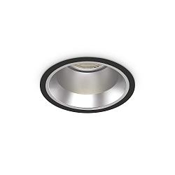 Indbygnings loftlampe OFF 162 rund IP20, sort