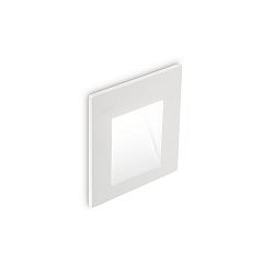 V�gindbygningslampe BIT FI 350MA down, asymmetrisk, omskiftelig IP65, hvid d�mpbar