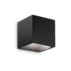 Udendørs wall luminaire RUBIK up / down, firkantet IP54, sort