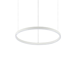 pendant luminaire ORACLE SLIM 500 round, adjustable IP20, white 