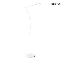 floor lamp FUTURA with switch IP20, white dimmable