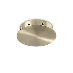 baldakin MAGNETICO 8 LUCI rund, 8-fold, messing, bruneret