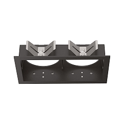 Installationshus BENTO 2-fold, firkantet, med ramme