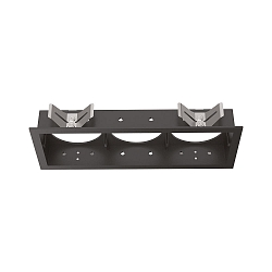 Installationshus BENTO 3-fold, firkantet, med ramme