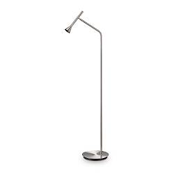 Standerlampe DIESIS svingbar, drejelig, med afbryder IP20, nikkel 
