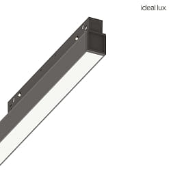 linear luminaire EGO WIDE LED IP20, black dimmable 13W 1650lm 3000K 110 110 CRI >90 56cm