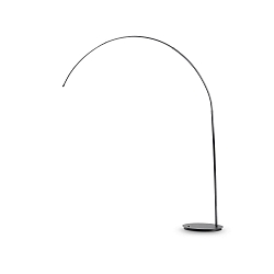 Standerlampe DORSALE E27 IP20, sort