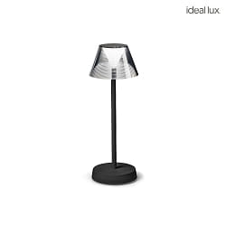 battery table lamp LOLITA TL LED LED IP54, black dimmable