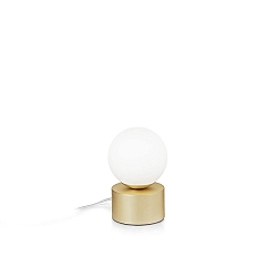 Bordlampe PERLAGE TL1 G9 IP20, messing