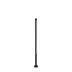 Standerlampe JEDI PT LED 120.5CM firkantet, omskiftelig IP65, sort mat 