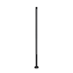 Standerlampe JEDI PT LED 160.5CM firkantet, omskiftelig IP65, sort mat 