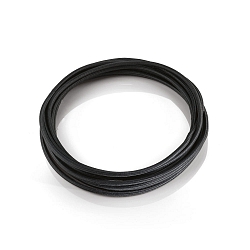 kabel CAVO TESSUTO lige, sort