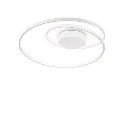 Loftlampe OZ PL DALI/PUSH rund, DALI styrbar IP20