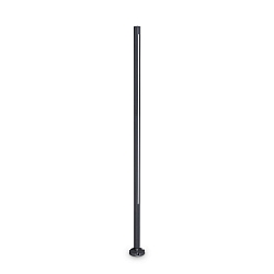 Standerlampe JEDI PT LED 160.5CM firkantet, omskiftelig IP65, antracit, mat 