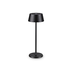 Batteri bordlampe PURE IP54, sort d�mpbar