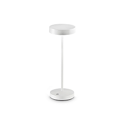 Batteri bordlampe TOFFEE IP54, hvid d�mpbar