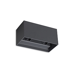 Udendørs wall luminaire ATOM UP/DOWN IP54, antracit 