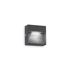 Udendørs wall luminaire DEDRA IP65, antracit 