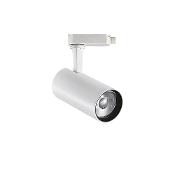 3-faset spot FOX 15W MEDIUM / ON-OFF 940 justerbar, on/off IP20, hvid mat 