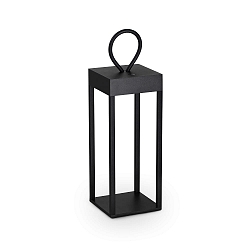 battery table lamp ENYA IP54, black dimmable