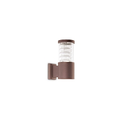 Udendørs wall luminaire TRONCO E27 IP44, kaffebrun 