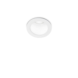 Indbygnings loftlampe QUARK rund IP20, hvid 