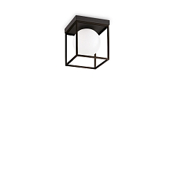 Loftlampe LINGOTTO PL1 1-flamme E14 IP20, sort mat d�mpbar