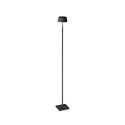 Batteri standerlampe PURE IP54, sort d�mpbar