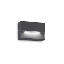 Udendørs wall luminaire DEDRA IP65, antracit 