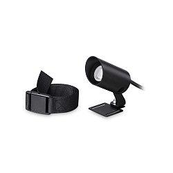 Gulvlampe KOALA med tape IP65, sort 