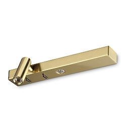V�glampe BONNE NUIT-1 med afbryder IP20, messing 