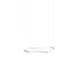 pendant luminaire WAVES-1 SP direct, switchable IP20, white matt 