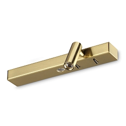V�glampe BONNE NUIT-2 med afbryder IP20, messing 