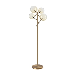Standerlampe EQUINOXE 4-flammer G4 IP20, rav 