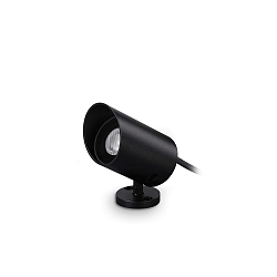 Gulvlampe KOALA justerbar, med sokkel IP65, sort 