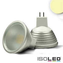 Pin based LED spot MR16, 12V AC / DC, GU5.3, 5W 2700K 420lm 120, dimmable, diffuse