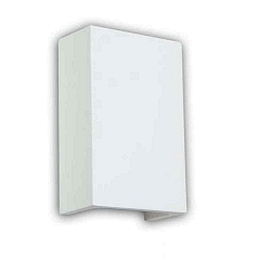 V�glampe IP20, hvid 