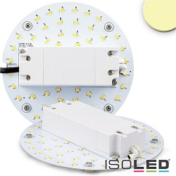 LED Conversion board,  13cm, 100-277V AC, 9W 3000K 1070lm 120, with magnet, incl. pre-installed Trafo
