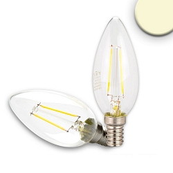 Gl�dep�re kerteformet d�mpbar E14 2,2W 200lm 2700K 360� CRI 80-89 d�mpbar