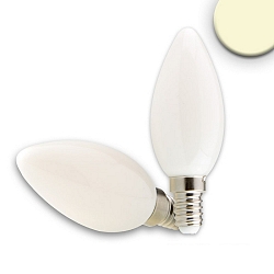 Gl�dep�re kerteformet d�mpbar E14 2,4W 200lm 2700K 360� CRI 80-89 d�mpbar