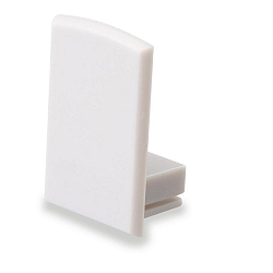 Endkappe SURF12 RAIL, hvid