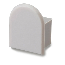 Endkappe SURF12 RAIL, hvid