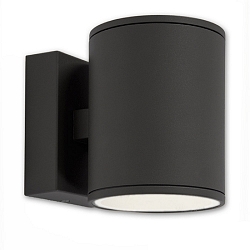 V�glampe up / down GX53 IP54, antracit d�mpbar