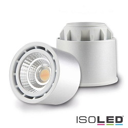 LED module Spot SUNSET GU10 10W 2000-2800K 520lm 45, CRI99, external transformer, dim-to-warm, silver