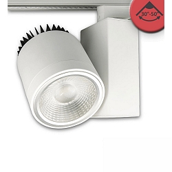 3-faset spot Meat LighT svingbar, drejelig IP20, hvid mat 