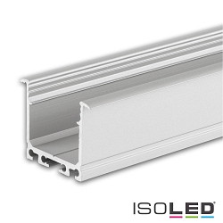 LED recessed / surface mount profile DIVE24, aluminium, 200cm, anodized aluminium